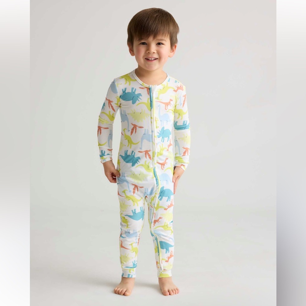 Quince colorful Dino’s bamboo zippy